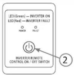 GYS PSW 1502 W - AFSTANDSBEDIENING - 2