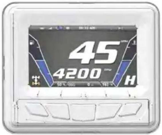 POLARIS 850 Rush ProS (2020) - ÉCRAN À AFFICHAGE NUMÉRIQUE INTERACTIF DE POLARIS (PIDD) - 1