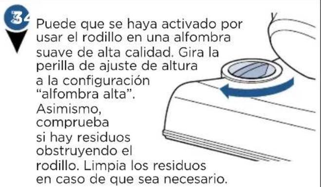 BISSELL PetHairEraser 1941N - Luz de seguridad del rodillo - 4