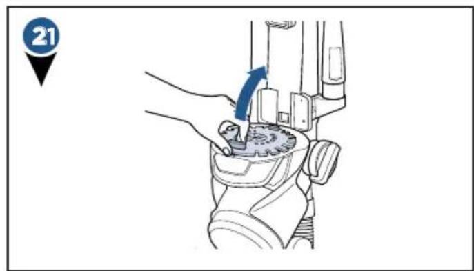 BISSELL PetHairEraser 1941N - Clean &amp; Replace Post-Motor Filter - 3