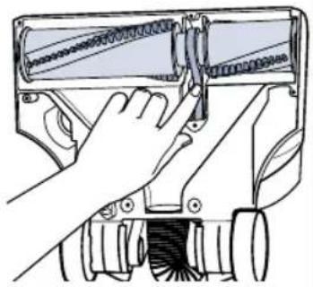 BISSELL PetHairEraser 1941N - Replace the Brush &amp; Belt - 4