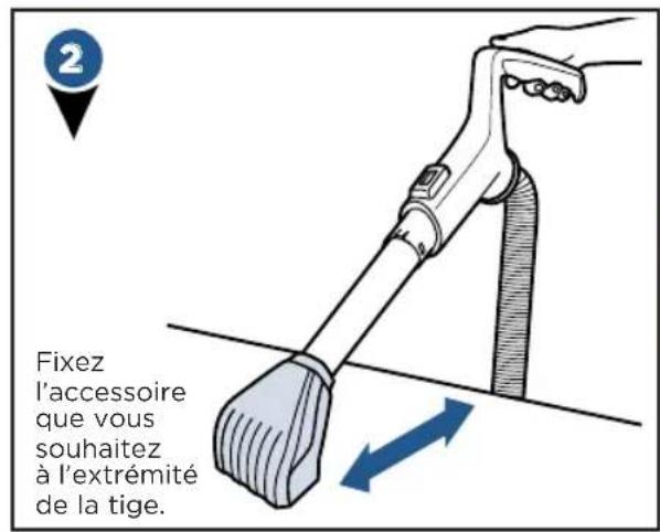 BISSELL PetHairEraser 1941N - Aspiration des surfaces au-dessus du niveau du sol : Tige - 3