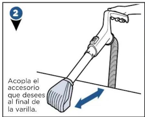 BISSELL PetHairEraser 1941N - Limpieza deudas superficies: la varilla - 3