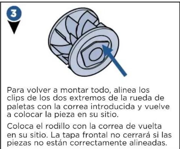 BISSELL PetHairEraser 1941N - Mantenimiento del accesorio Pet TurboEraser® - 3