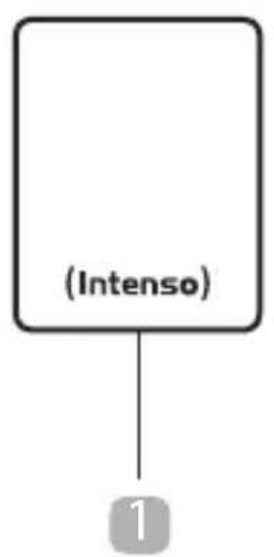 INTENSO XS10000 - Zakres dostawy - 1