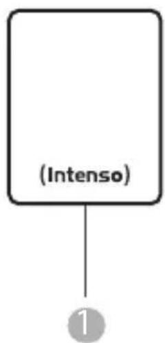INTENSO XS20000 - A csomagolás tartalma - 1