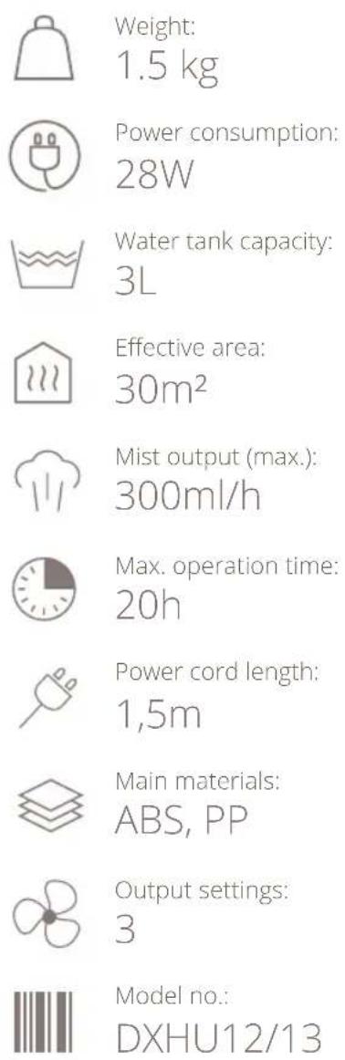 DUUX Beam Mini 2 - Technical specifications - 4