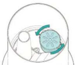 DUUX Beam Mini 2 - Placing the filter - 3
