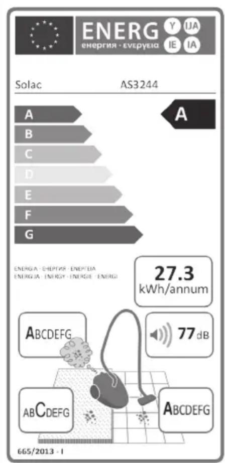 SOLAC Apollo Cyclonic AS3244 - ECOLOGÍA Y RECICLABILIDAD DEL PRODUCTO - 2