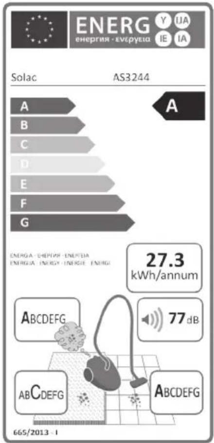 SOLAC Apollo Cyclonic AS3244 - ÖKOLOGIE UND RECYCLING DES PRO- DUKTS - 2