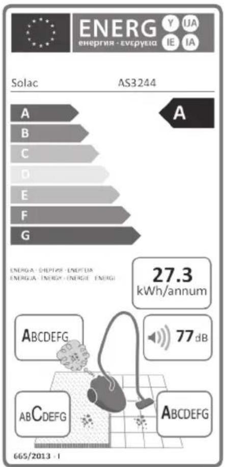 SOLAC Apollo Cyclonic AS3244 - PRODOTTO ECOLOGICO E RICICLABILE - 2