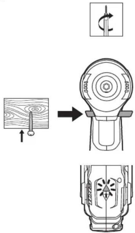 Technical diagram illustrating the process of turning a tool, showing steps from pinning to assembly with labeled components.