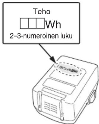 HITACHI WR 18DSHL - LITIUMIONIAKUN KULJETUSTAKOSKEVAT TIEDOT - 1
