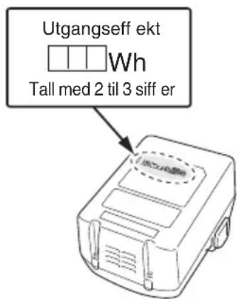 HITACHI WR 18DSHL - ADVARSEL - 1