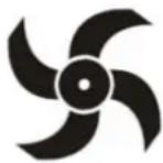 Texas Pro Cut 460BS - "ATENTIE! Cutițe rotative" Folosirea mașinii pe pantele abrupte este periculoasă! Utilizați mașina doar în zonele în care pote fi operată în condiții de siguranță! - 1
