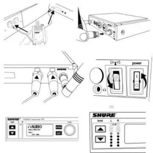 SHURE PSM 1000 - Émetteur rackable - 1