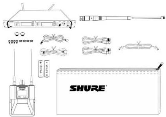 SHURE PSM 1000 - Éléments - 1