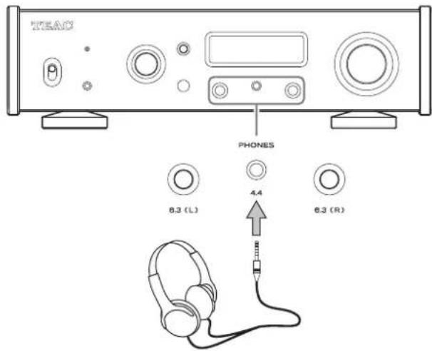 TEAC UD505X - 4.4mm 5-pole stereo plug - 1