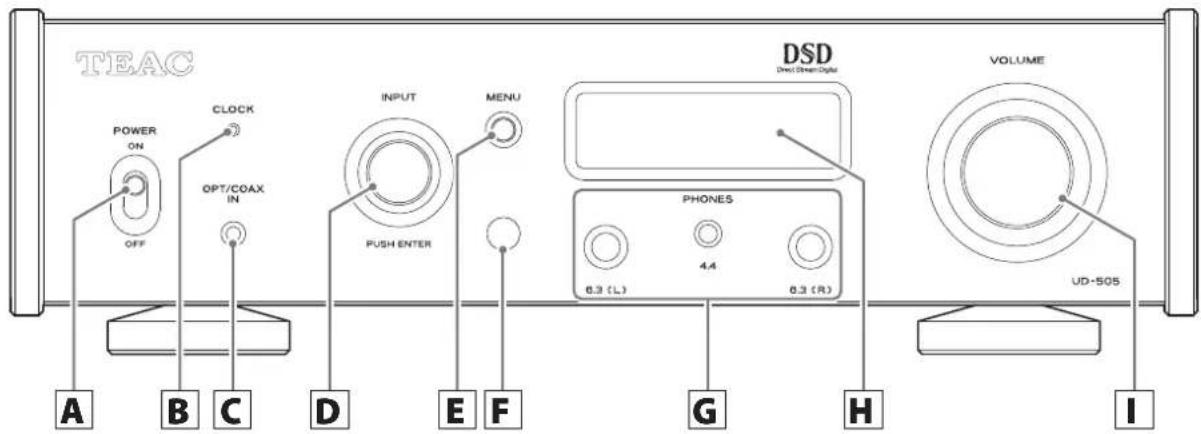 TEAC UD505X - Jack 4,4 mm stereo 5 points - 3