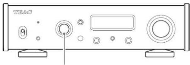 TEAC UD505X - Turn the INPUT knob to select USB. - 1