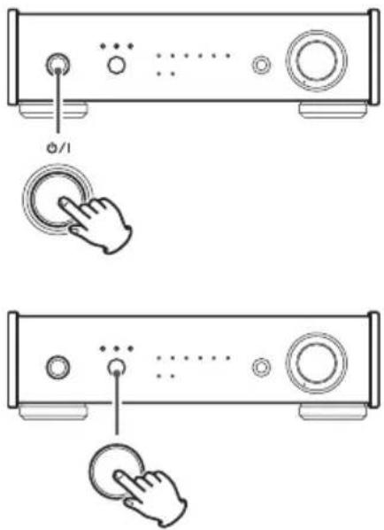TEAC UD301X - Appuyez sur la touche de source pour choisir la source d'entrée. - 2