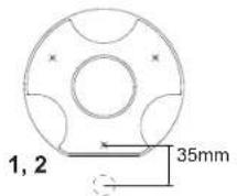 GRANDSTREAM GSC3500 - PORTAS DO GSC3505/GSC3510 - 3