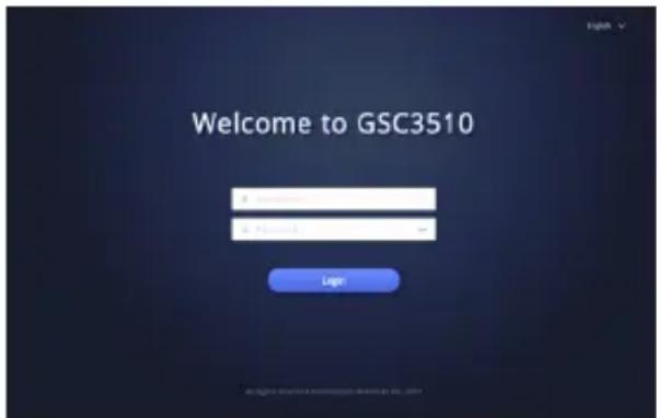 GRANDSTREAM GSC3500 - DOSTEP DO INTERFEJSU KONFIGURACJI - 1