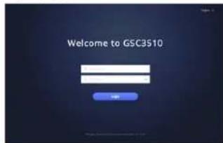 GRANDSTREAM GSC3500 - ACCÉS À L'INTERFACE DE CONFIGURATION - 1