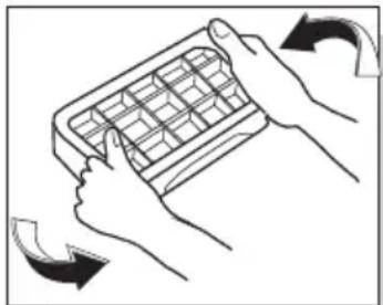 TCL RP505SXF0 - Fabrication de glaçons (si l'appareil le possède) - 1