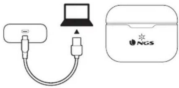 NGS Artica Bloom - Oplaadstatus laadstation - 1