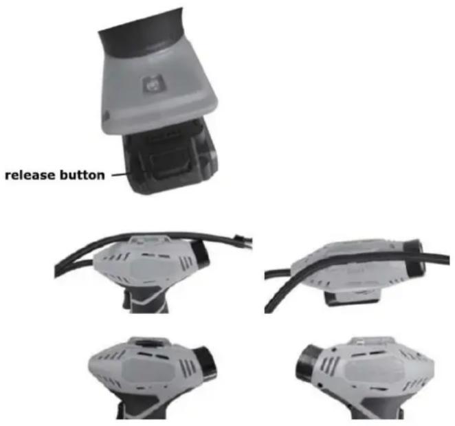 Zipper ZILPE18AKKU - Insertion / remplacement de la batterie: - 1