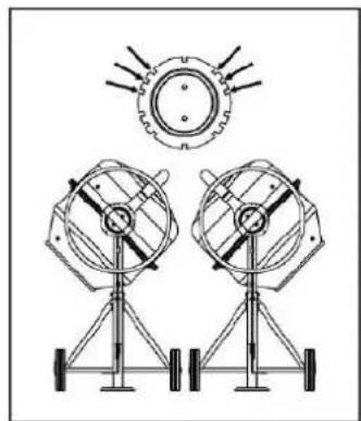 Zipper ZIBTM180 - The connection of the machine to the electric power supply and the following checks have to be carried out by a respectively trained electrician only! - 2