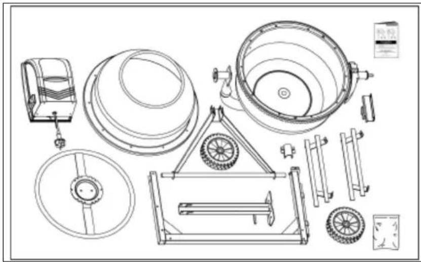Zipper ZIBTM160 - Lieferumfang / Delivery Content / Vsebina posiljke / Opseg isporuke / Contenu de la livraison - 1