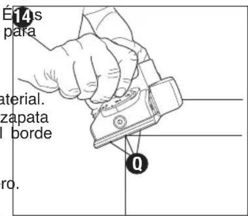 É14s para material. zapata l borde ro. Q