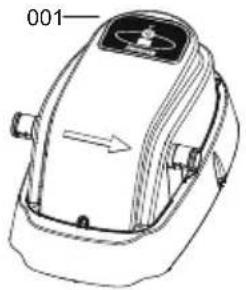 BESTWAY Flowclear 58259 - KOMPONENTÖVERSIKT - 1