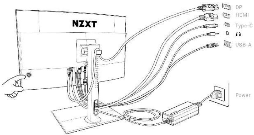 NZXT Canvas 32Q Curved - ÉTAPE 9 - 1
