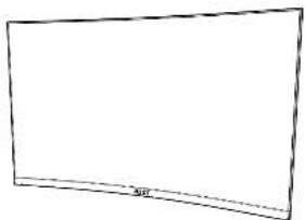 NZXT Canvas 32Q Curved - CONTENU DE L'EMBALLAGE - DALLE DU MONITEUR - 2