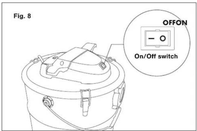 Snow Joe ASHJ201 - Switching ON/OFF - 1