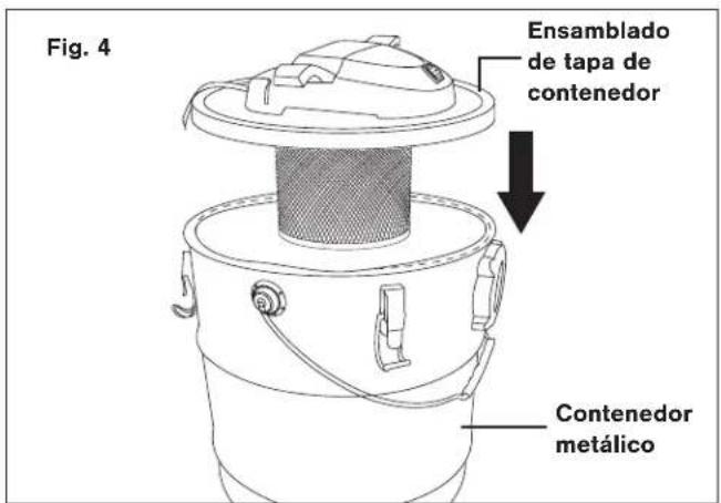 Snow Joe ASHJ201 - Colocacion del prefiltro - 4