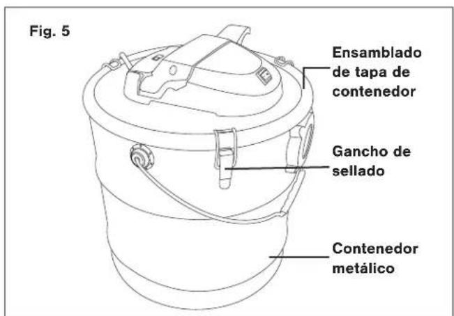 Snow Joe ASHJ201 - Colocacion del prefiltro - 5