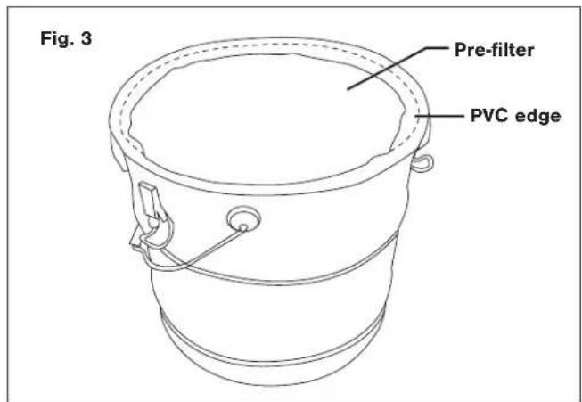 Snow Joe ASHJ201 - Fitting the Pre-Filter - 3