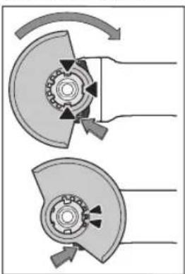 BOSCH GWS 18V180 PC Professional - Tampa de proteção para lixar - 1
