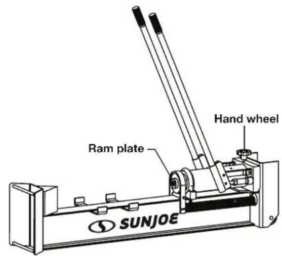 Sun Joe LJ10M - Using the 10-Ton Log Splitter - 2