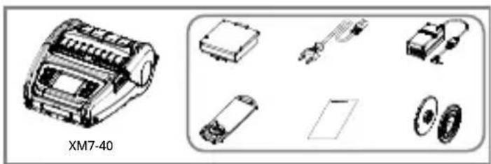 Bixolon XM740 - MOBILE PRINTER XM7-40 - 1