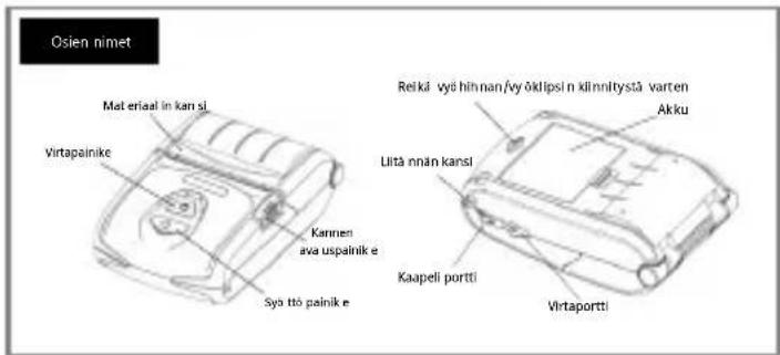 Bixolon XM720 - MOBILE PRINTER SPP-R200III - 2