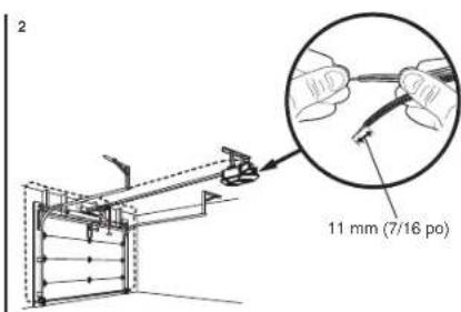 CHAMBERLAIN B4613TC - OPTION A: INSTALLATION SANS PRE-CÁBLAGE - 2