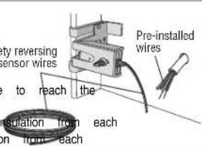 CHAMBERLAIN C610C - OPTION B PRE-WIRED INSTALLATION - 1
