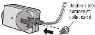 CHAMBERLAIN C610C - OPTION A POSE AUX GUIDES DE LA PORTE DE GARAGE - 2