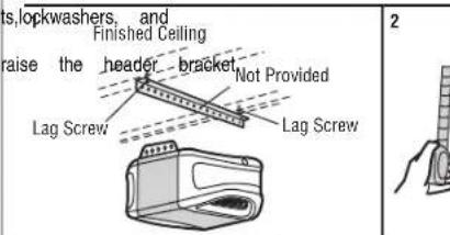 CHAMBERLAIN C610C - WARNING - 4