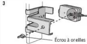 CHAMBERLAIN C610C - OPTION A POSE AUX GUIDES DE LA PORTE DE GARAGE - 3